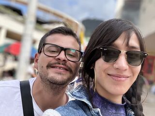 closeup live cam show DavidAndSary