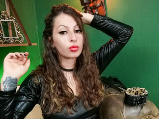 leather webcam LeilaDom